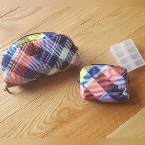 Lug mini Choo choo Mini pill boxand Bobsled Bundle in playful plaid